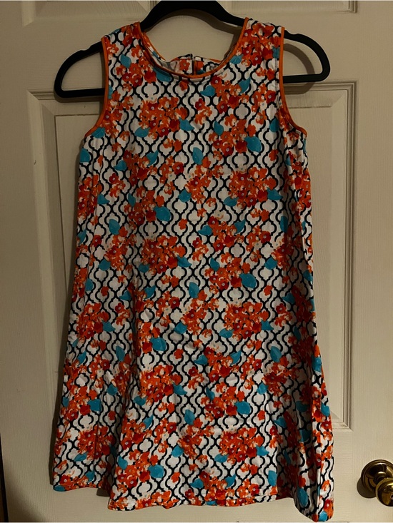Other - Crown & Ivy kids dress size XL, orange floral